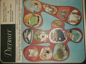 Vintage Newspaper Sup Feb2-1975-Eyeglass King DONALD GOLDEN/47 Good Det.Things - Picture 1 of 9