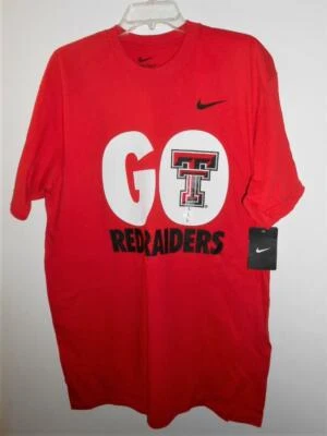 New Licensed NCAA Texas Tech Red Raiders NIKE Football Shirt  Size L    S157 - Image 1 of 3