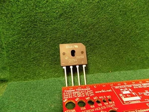 (1) Conjunto de rectificador puente de 6 amperios GBU6J 600 VDC NUEVO - Imagen 1 de 1