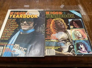 Hit Parader Yearbook Magazine Fall 1976 Elton John - Summer Fall 1977 - 2 Mags - Picture 1 of 5