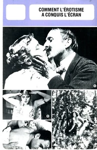 Fiche monsieur Cinéma - comment l'érotisme à conquis l'écran - Photo 1/1