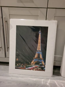 Eiffel Tower A3 Mounted Print - Picture 1 of 1