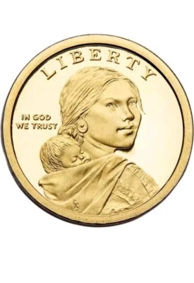 2018 S Native American Sacagawea Dollar Gem Deep Cameo PROOF US Mint Coin! - Image 1 of 2