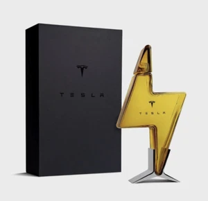 Tesla Decanter Empty Bottle Brand New - Limited Edition - Picture 1 of 1
