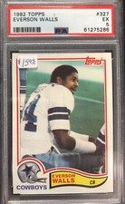 1982 topps Everson walls freshly graded PSA-5 - ENN Cards