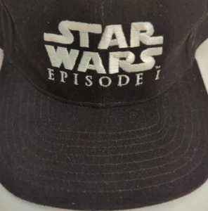 Nice White Embroidered Black Star Wars Episode I and Pepsi Sports Ball Cap Hat - Picture 1 of 4