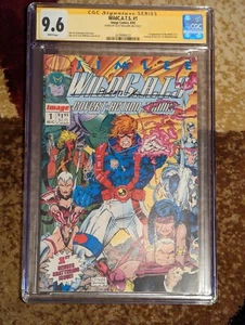 WILDC.A.T.S Wildcats 1 CGC SS 9.6 signiert Scott Williams Schlüsselausgabe 1. Auftritt - Bild 1 von 3