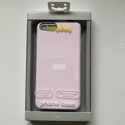 Funda de teléfono Heyday para Apple iPhone 6,7,8 Plus silicona rosa ~ ¡Nueva! Foto 1 de 4