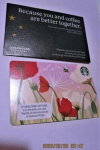 2023 Starbucks Spring Card Blumen PHILIPPINEN Pin intakt - Bild 1 von 3