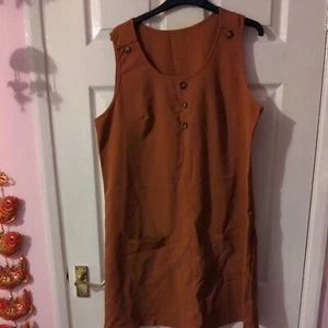 shein pinafore dress - Picture 1 of 8