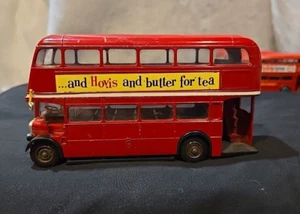 English Double-Deck 6" Bus "Hovis and butter" ad diecast bus 1:50 Solido France - Picture 1 of 16