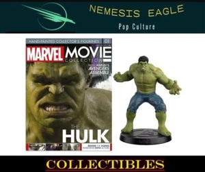 MARVEL MOVIE FIGURINE COLLECTION THE HULK #01 WITH MAGAZINE (SPECIAL) - Picture 1 of 6