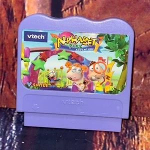 Vtech Vsmile Alphabet Park Adventure Learning Practice Video Game - Picture 1 of 8