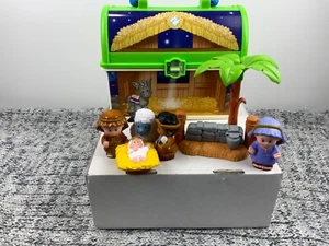 Fisher Price Little People On the Go Nativity Lunch Box Christmas Set 2008 - Picture 1 of 4