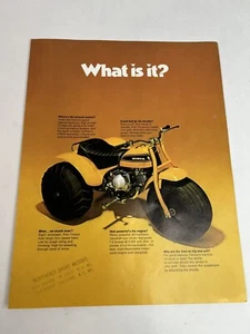 Vintage 1969 1970 HONDA ATC90 MOTORCYCLE SALES BROCHURE Original - What Is It? - Picture 1 of 5