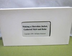 MAKING A SLEEVELESS JACKET instructional VHS sewing Skirt & Robe 1999 - Picture 1 of 1