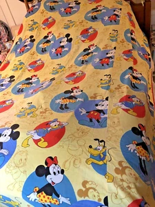 Colcha retro vintage rara de Mickey Mouse & Friends de Walt Disney Productions - Imagen 1 de 12