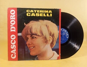 Caterina Caselli Casco D'oro BLUE label sanremo 66 italian beat - Picture 1 of 2