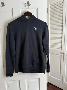 Abercrombie & Fitch Teens Boys Sweatshirt In Black Size 15-16 - Picture 1 of 6