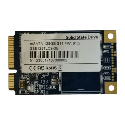 Phison 128GB mSATA SSE128TLC9-SB 6Gb/s Internal SSD Laptops Solid State Drive - Image 1 of 4