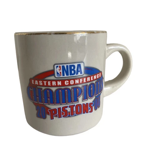 vtg 2004 nba the finals eastern conference champions detroit pistons mug cup Cover