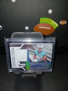 2016 Panini Certified Freshman Fabrics Signatures #217 LEONTE CARROO (13/299)