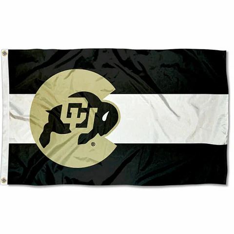 Colorado Buffaloes State of Colorado Flag Large 3x5 Cover
