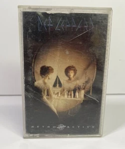 Def Leppard Retro Active Album Tape/Cassette Hard Rock ***Tested Working*** - Picture 1 of 8