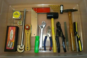 16pc Junk Drawer Lot of Used Tools for Home and Hobby - Picture 1 of 16