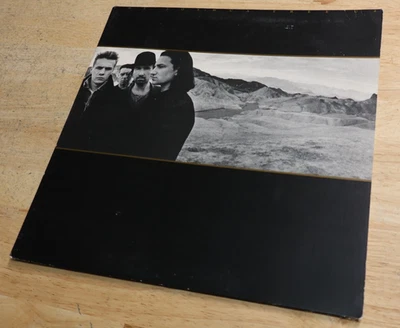 Vintage U2 Vinyl Record The Joshua Tree 1987 Rock Album Island 90581-1 Gatefold - Image 1 of 4