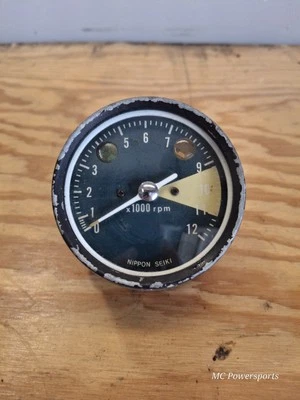 HONDA CB 450 1970 genuino 12000 RPM TACÓMETRO CL450A CB450 Foto 1 de 4