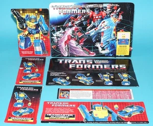 TRANSFORMERS G1 ORIGINAL BOX REMAINS TECH SPECS FILE CARD HEADMASTER NIGHT BE... - Picture 1 of 3