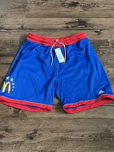 Adidas McDonalds All American Basketball Shorts "blau rot" (Größe Herren XL) - Bild 1 von 9