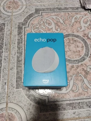 Echo Pop Smart Lautsprecher Alexa, Weiß, Bluetooth - Bild 1 von 2