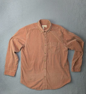 Camisa Territory Ahead Pana Grande Manga Larga Botón Cordón Retro Naranja - Imagen 1 de 10