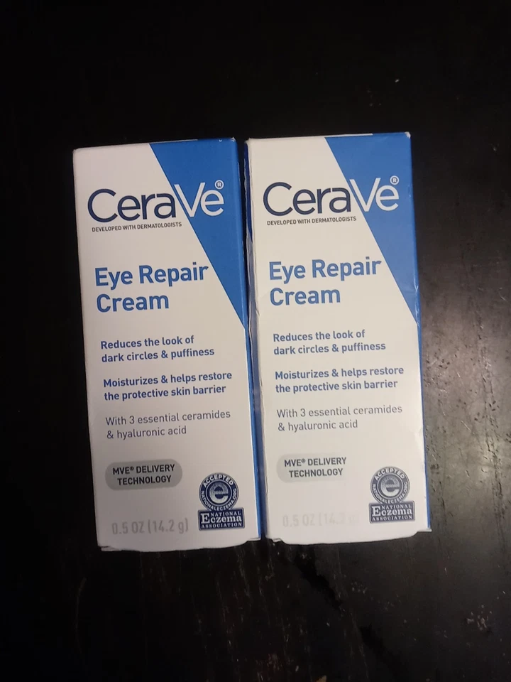 Paquete de 2 cremas reparadoras de ojos CeraVe - 0,5 fl oz Foto 1 de 1