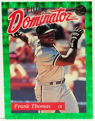 1993 DONRUSS ELITE DOMINATOR FRANK THOMAS #13 3026/5000 POSSIBLE - F - Image 1 of 2