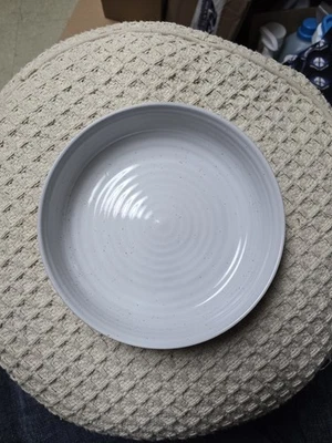 Plato de cena de arcilla expuesta de gres Better Homes & Gardens colección Abott Foto 1 de 4