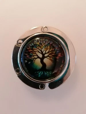 Taschenaufhänger Taschenhalter Tisch Haken Baum 4,5 cm neuwertig - Bild 1 von 4