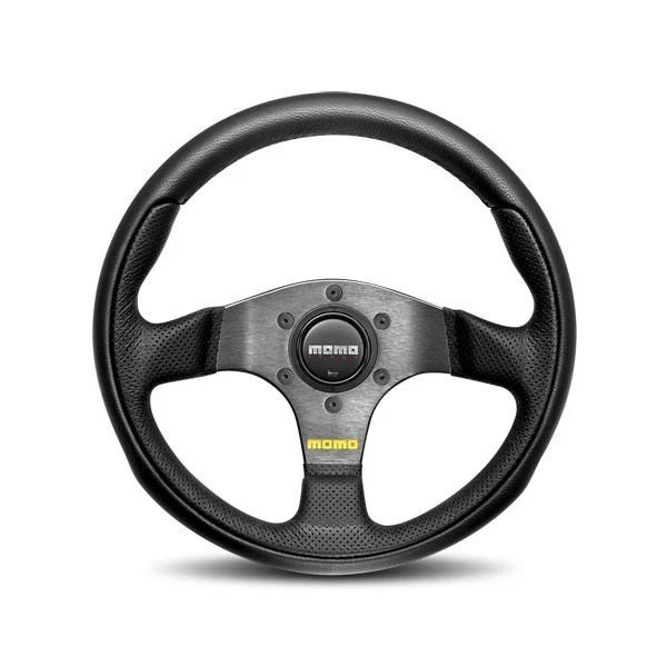 MOMO AUTOMOTIVE ACCESSORIES Team Steering Wheel Leather/Airleather Insrt TEA30BK Foto 1 de 1