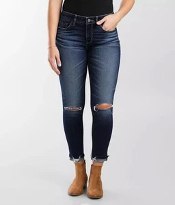 BKE Jeans Damen 38 Payton Ankle Skinny Stretch Denim Ripped Mid Rise Universal - Bild 1 von 10