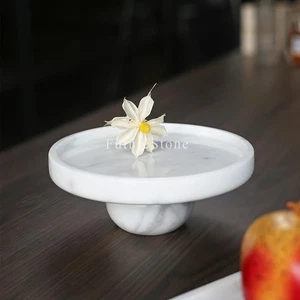 Edelheit Marmor Deko Tablett für Wohndeko, Wohnzimmer & Kaffeetisch... - Bild 1 von 7