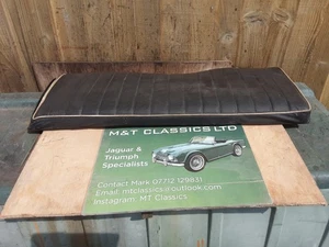 Triumph Tr4/5 Rücksitzbank schwarz weiß Original  - Bild 1 von 5