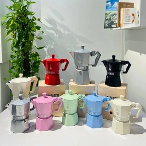 Moka Exclusive Bialetti - Linea Exclusive, 3 tazze Più Colori, Made in italy - Imagen 1 de 18
