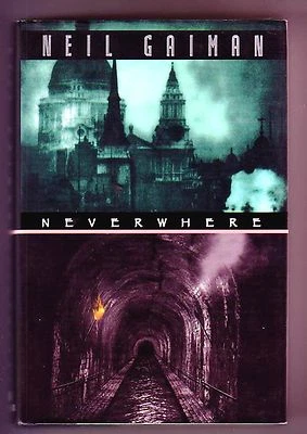 NEVERWHERE (Neil Gaiman/1st US/a gothic otherworld hiding under London) Foto 1 de 4