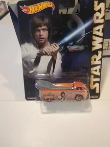 Hot Wheels Star Wars Skywalker Volkswagen Drag Truck Real Riders Metal/Metal HTF - Picture 1 of 5