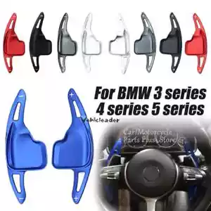 Steering Wheel Paddle Shift Extensions For BMW 1 2 3 4 5 6Series X1 2 3 4 5 6 I8 - Picture 1 of 11