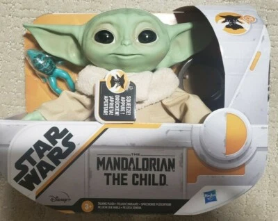 Muñeca Star Wars Mandalorian The Child Baby Grogu Yoda Animatronic DISNEY HASBRO Foto 1 de 2