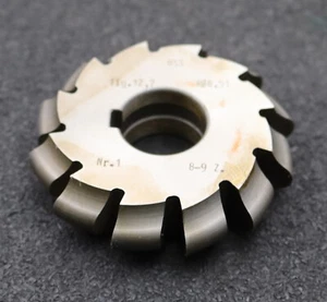 DOLD Rollkettenrad-Formfräser Teilung= 12,75mm= 1/2" RollenØ= 8,51mm Ø70x22mm - Picture 1 of 8