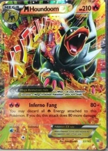 ULTRA RARO M Houndoom EX 22/162 Pokemon XY BREAKThrough Holo Foil Mega - LP - Foto 1 di 1